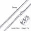 Stainless Steel Solid Necklace Chain Necklaces Meaeguet speciality store