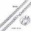 Stainless Steel Solid Necklace Chain Necklaces Meaeguet speciality store NC165-50S picture 11