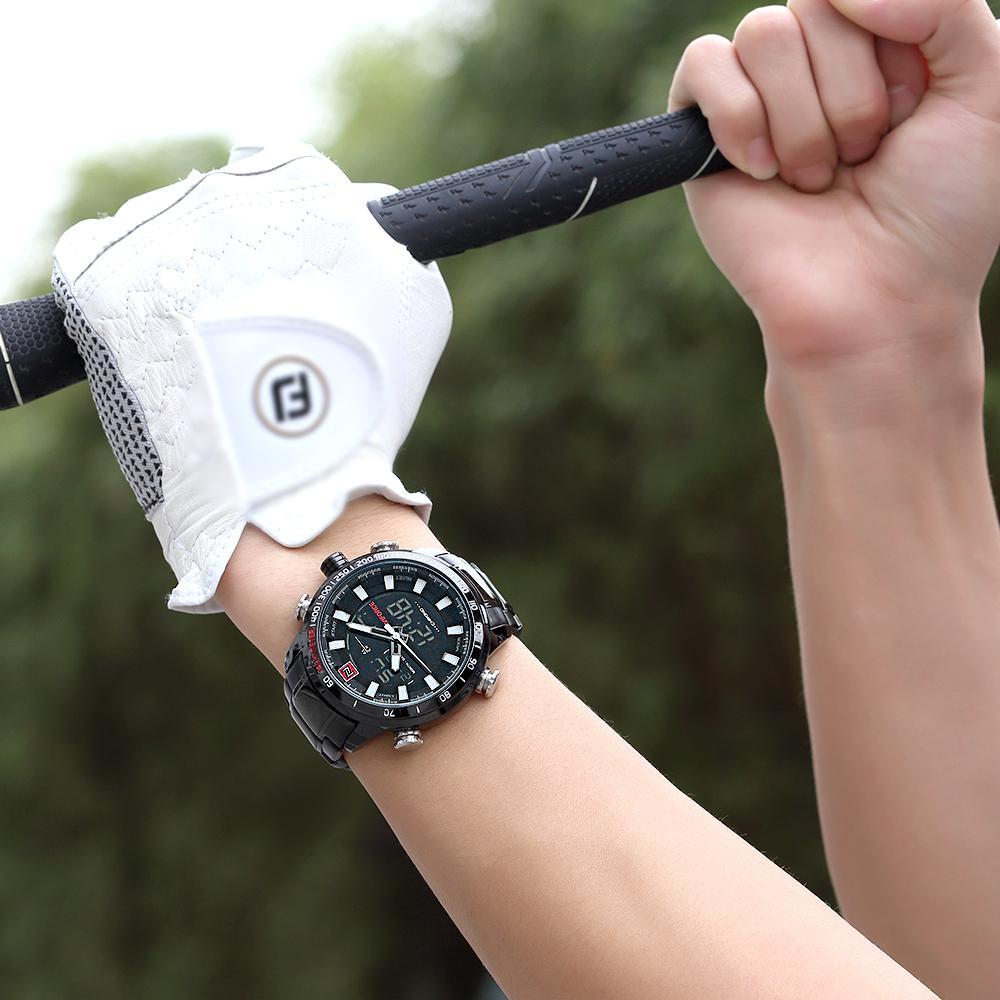 Stainless Waterproof Military Sports Watch Quartz Watches 77 Watch Store