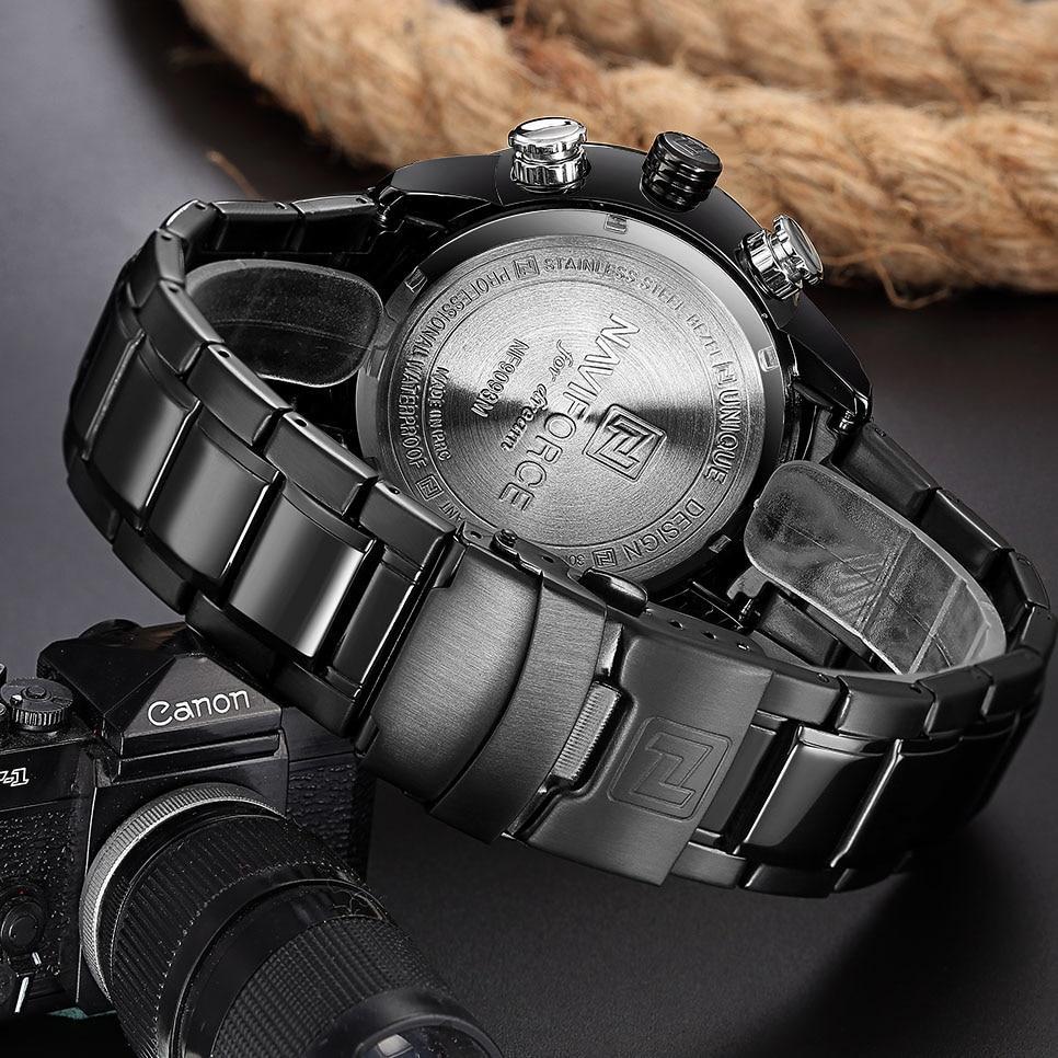 Stainless Waterproof Military Sports Watch Quartz Watches 77 Watch Store