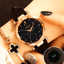 Starry Sky Multicolor Leather Fashion Bracelet Watch For Women Women's Watches Joom Store Black