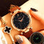 Starry Sky Multicolor Leather Fashion Bracelet Watch For Women Women's Watches Joom Store Brown