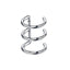 Steel Earrings Fake Piercing Body Jewelry Body Jewelry SWANJO Jewelry Store Style 5 Silver