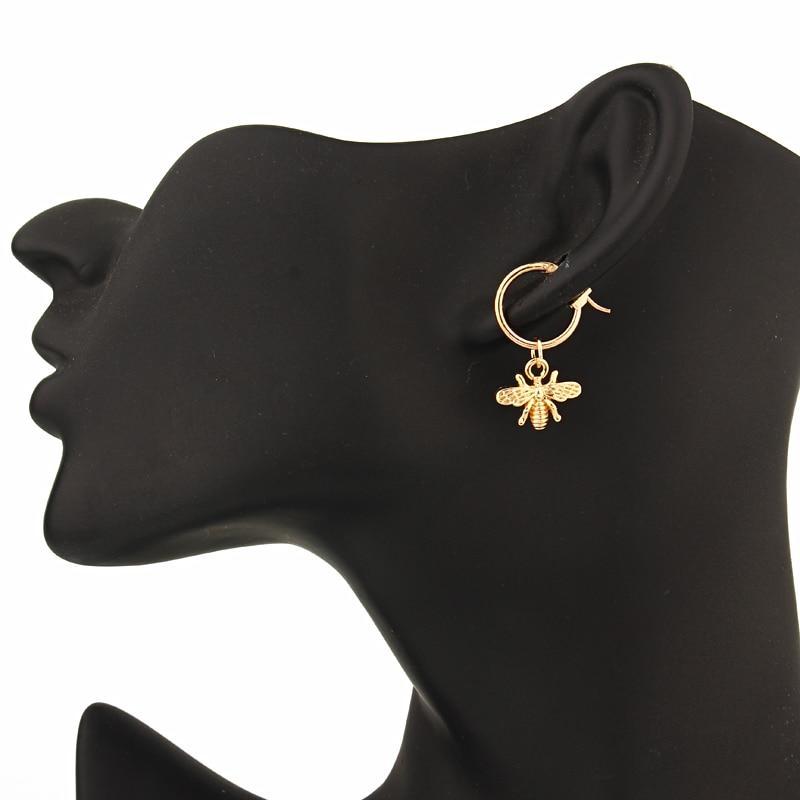 Stereoscopic Pendant Earrings Hoop Earrings Surejewelry Store