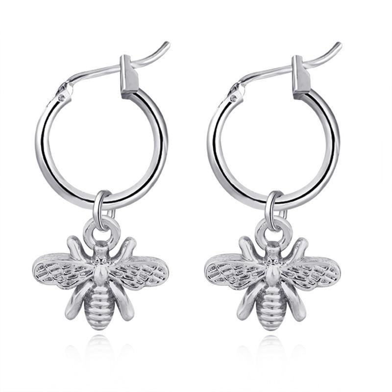 Stereoscopic Pendant Earrings Hoop Earrings Surejewelry Store