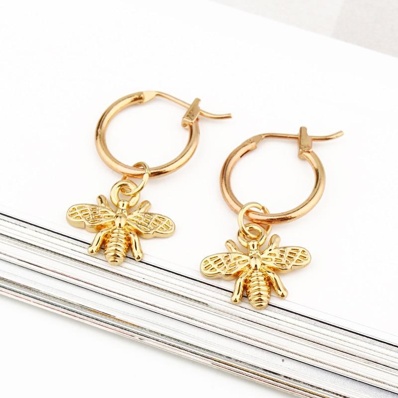 Stereoscopic Pendant Earrings Hoop Earrings Surejewelry Store