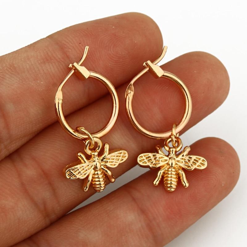 Stereoscopic Pendant Earrings Hoop Earrings Surejewelry Store