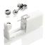 Sterile Disposable Ear Piercing Unit for Body Jewelry Body Jewelry SWANJO Jewelry Store 4mm Silver