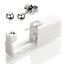 Sterile Disposable Ear Piercing Unit for Body Jewelry Body Jewelry SWANJO Jewelry Store 4mm Silver Ball