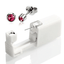 Sterile Disposable Ear Piercing Unit for Body Jewelry Body Jewelry SWANJO Jewelry Store 4mm Silver Rose