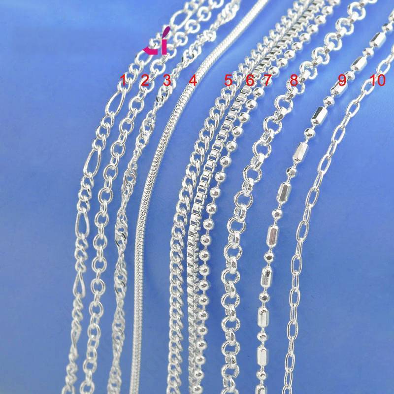 Sterling Silver Chain Necklace Chain Necklaces Silver925 Store