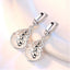 Sterling Silver Opal Tears Earrings Drop Earrings anenjery Official Store