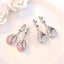 Sterling Silver Opal Tears Earrings Drop Earrings anenjery Official Store