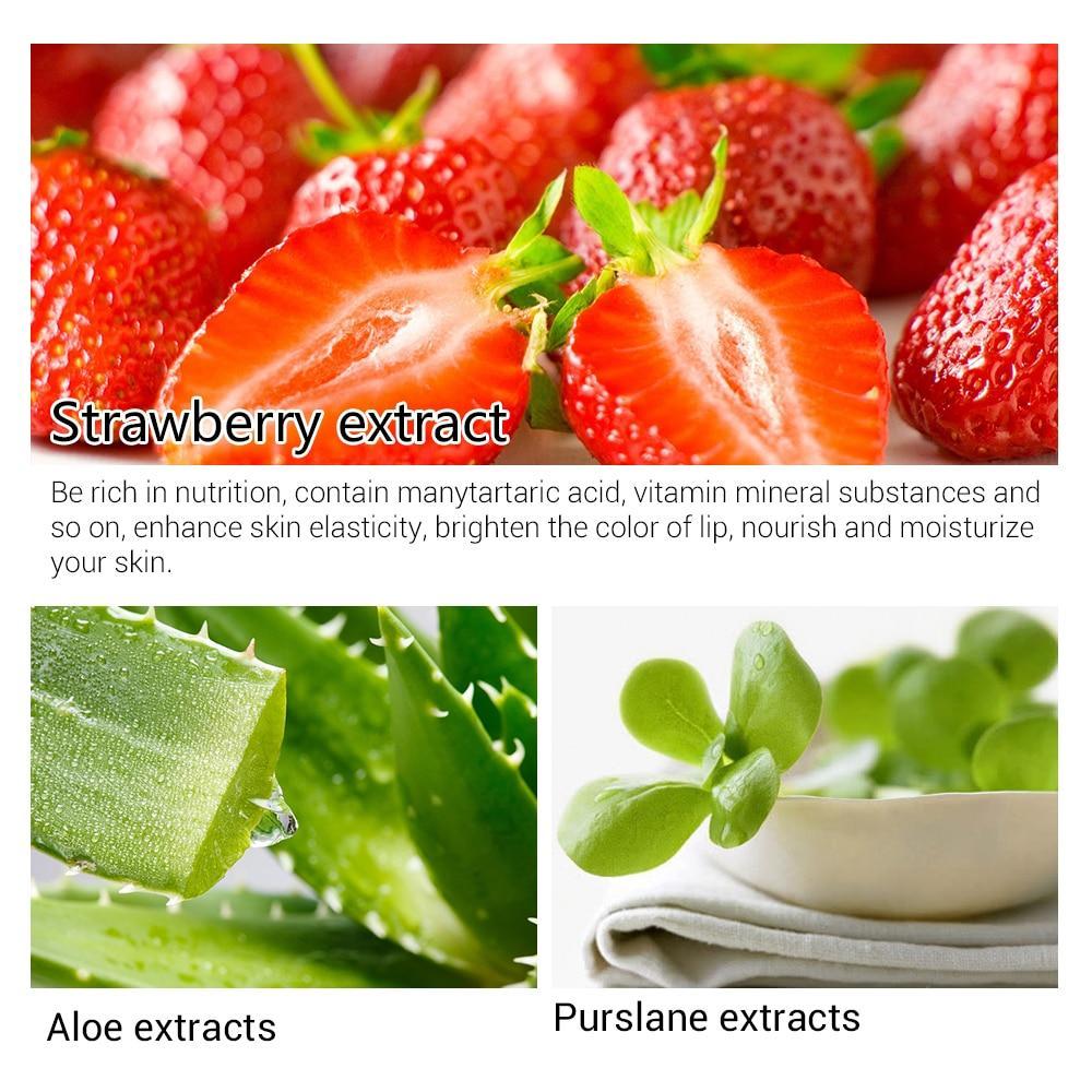 Strawberry Extract Blackhead Remover Treatments & Masks LANBENA Official Store