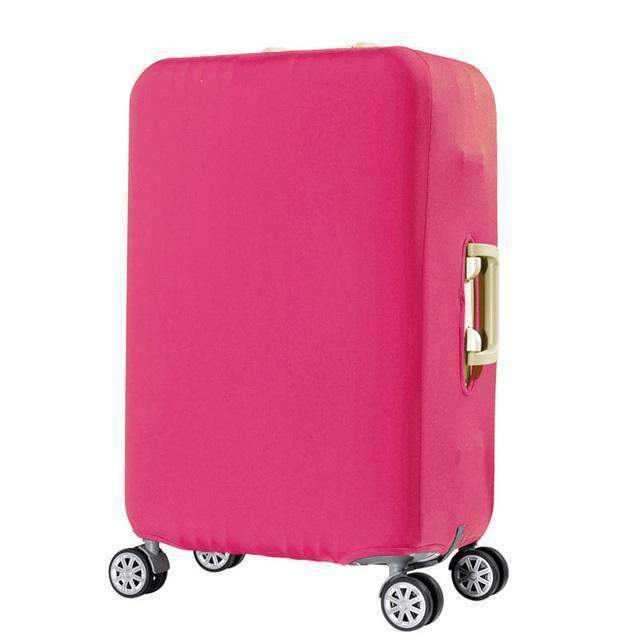 Stretch Fabric Travel Bag & Suitcase Protective Cover Travel Accessories Shop3128007 Store Rose red S