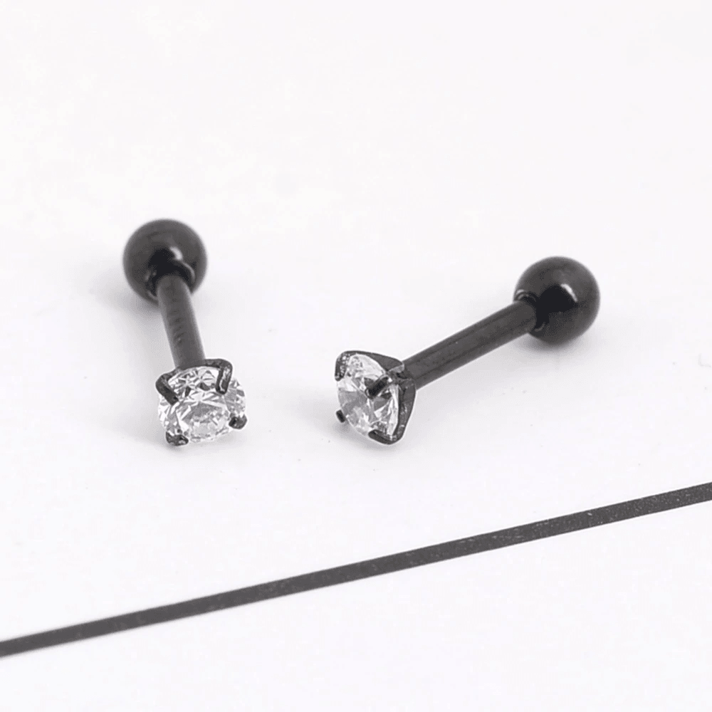 Surgical Steel Crystal Earring Jewelry Body Jewelry yang yang li