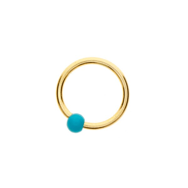Surgical Steel Helix Nose Ring Jewelry Body Jewelry Alizone Jewelry Store Gold-8mm