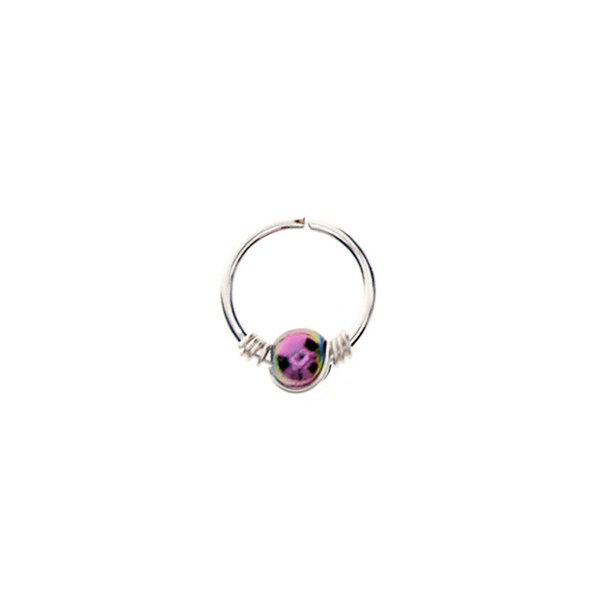 Surgical Steel Helix Nose Ring Jewelry Body Jewelry Alizone Jewelry Store Silver-10mm