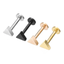 Surgical Steel Labret Ear Piercing Body Jewelry Body Jewelry Trend Wind Store Triangle Gold