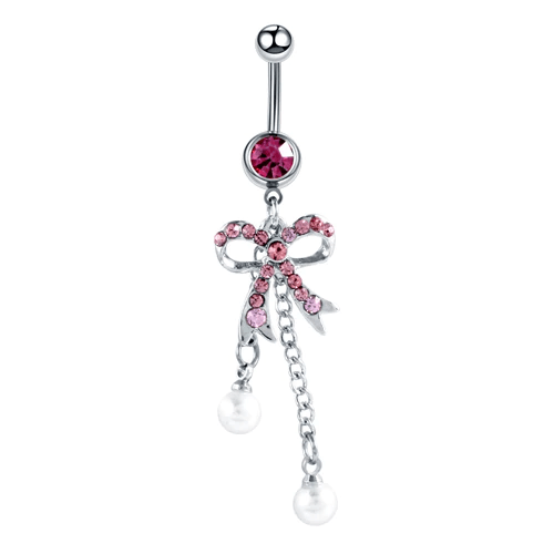 Surgical Steel Navel Piercings Body Jewelry Body Jewelry SWANJO Jewelry Store A0309 14G 1.6x10x5mm