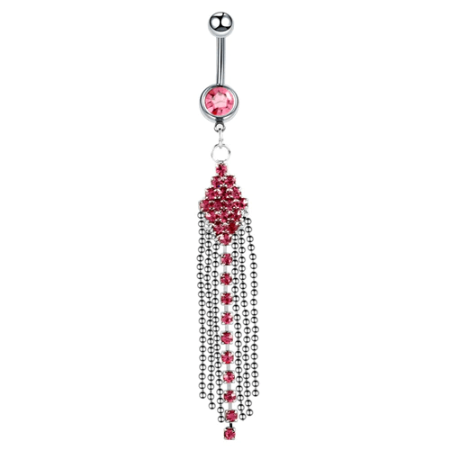 Surgical Steel Navel Piercings Body Jewelry Body Jewelry SWANJO Jewelry Store A0313 14G 1.6x10x5mm