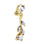 Surgical Steel Navel Piercings Body Jewelry Body Jewelry SWANJO Jewelry Store A0401 14G 1.6x10x5mm