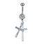 Surgical Steel Navel Piercings Body Jewelry Body Jewelry SWANJO Jewelry Store A0414 14G 1.6x10x5mm