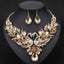 Swan Pendant Blue Crystal Bridal Jewelry Sets For Women Bridal Jewelry Sets Carol Jewelry