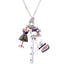 Tailor Bonsny Statement Necklace Pendant Necklaces Bonsny Official Store Purple
