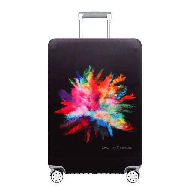 Thicker Suitcase & Travel Bag Protective Cover Luggage Case Travel Accessories JULY'S SONG Official Store A1 S