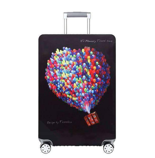 Thicker Suitcase & Travel Bag Protective Cover Luggage Case Travel Accessories JULY'S SONG Official Store A2 S