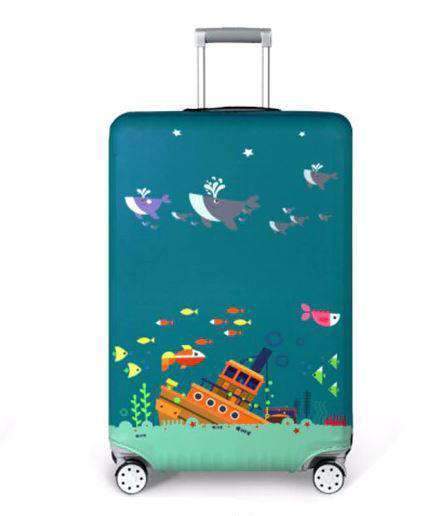 Thicker Suitcase & Travel Bag Protective Cover Luggage Case Travel Accessories JULY'S SONG Official Store B S