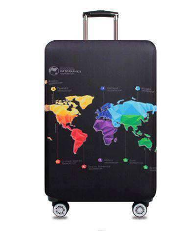 Thicker Suitcase & Travel Bag Protective Cover Luggage Case Travel Accessories JULY'S SONG Official Store C S