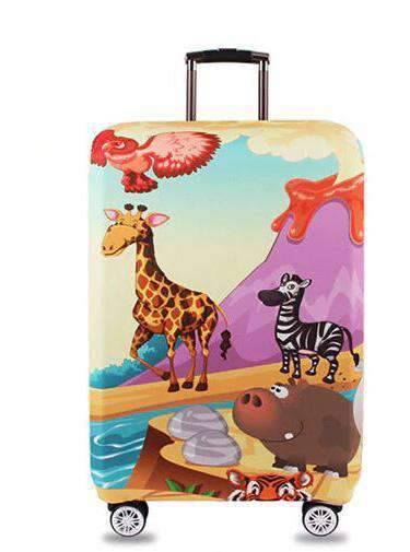 Thicker Suitcase & Travel Bag Protective Cover Luggage Case Travel Accessories JULY'S SONG Official Store L S