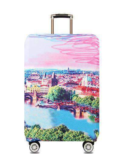 Thicker Suitcase & Travel Bag Protective Cover Luggage Case Travel Accessories JULY'S SONG Official Store M S