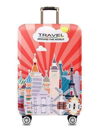 Thicker Suitcase & Travel Bag Protective Cover Luggage Case Travel Accessories JULY'S SONG Official Store Z S