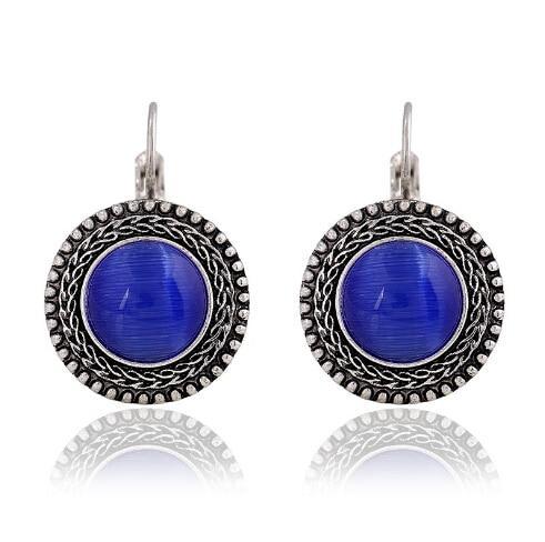 Tibetan Big Drop Earrings Drop Earrings ZOSHI Official Store H13380