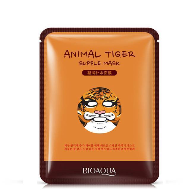 Tiger Shape Facial Mask Treatments & Masks Yinhan Skincare Store Tiger