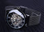 Transparent Case 3D Logo Engraving Men’s Mechanical Watch Mechanical Watches GMT