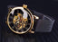 Transparent Case 3D Logo Engraving Men’s Mechanical Watch Mechanical Watches GMT