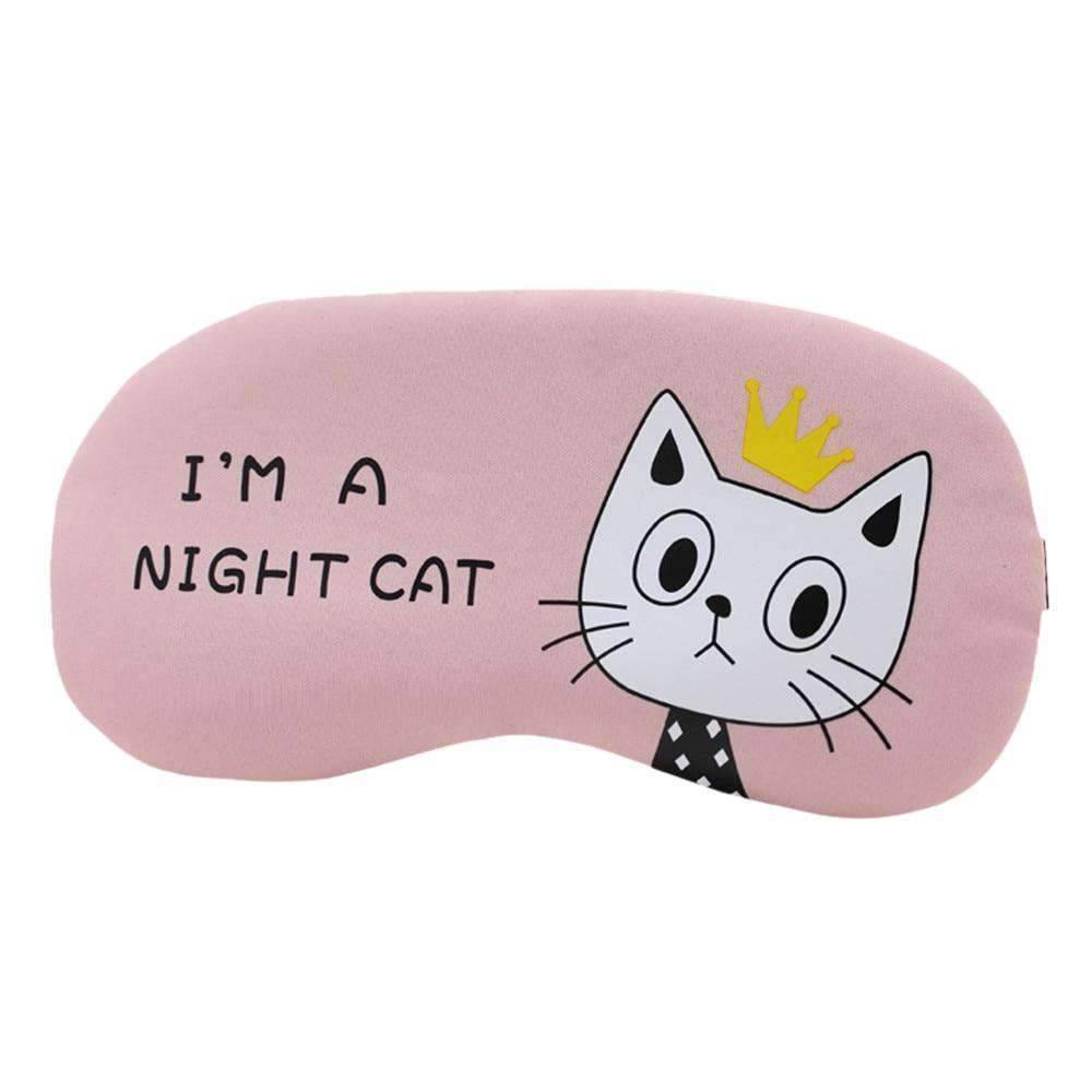 Travel Shade Relax Sleeping Soft Padded Eye Mask Skin Care Products Face Skin Care Tools Ubeauty cute Store C