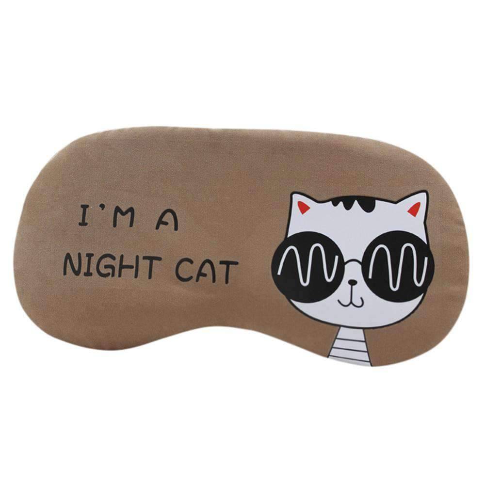 Travel Shade Relax Sleeping Soft Padded Eye Mask Skin Care Products Face Skin Care Tools Ubeauty cute Store E