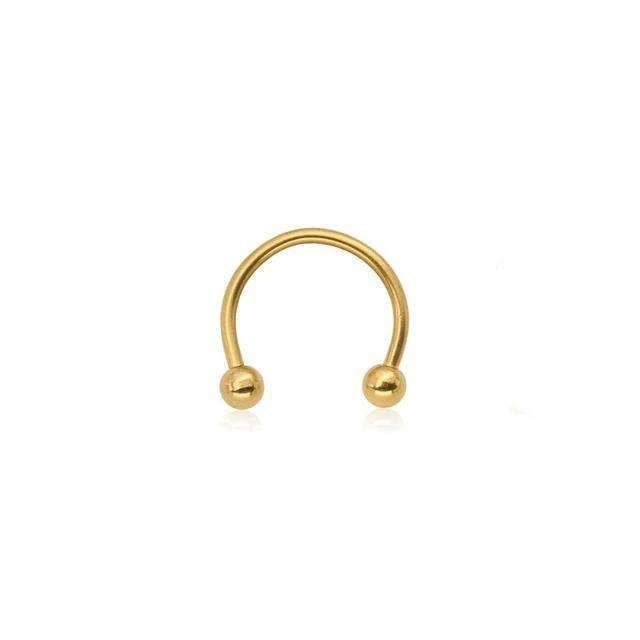 Trendy Horseshoe Septum Body Piercing Jewelry Rings Hoop for Women Body Jewelry Original Dream Fashion Jewelry 03 6mm