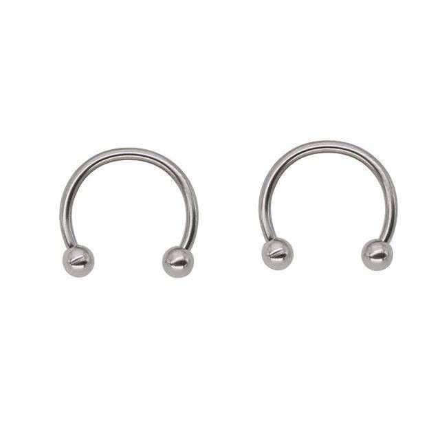 Trendy Horseshoe Septum Body Piercing Jewelry Rings Hoop for Women Body Jewelry Original Dream Fashion Jewelry 06 6mm