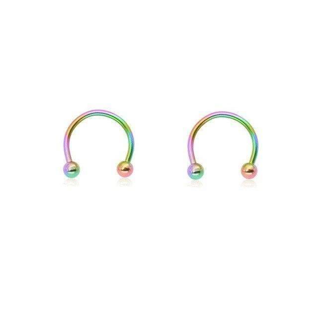 Trendy Horseshoe Septum Body Piercing Jewelry Rings Hoop for Women Body Jewelry Original Dream Fashion Jewelry 10 6mm