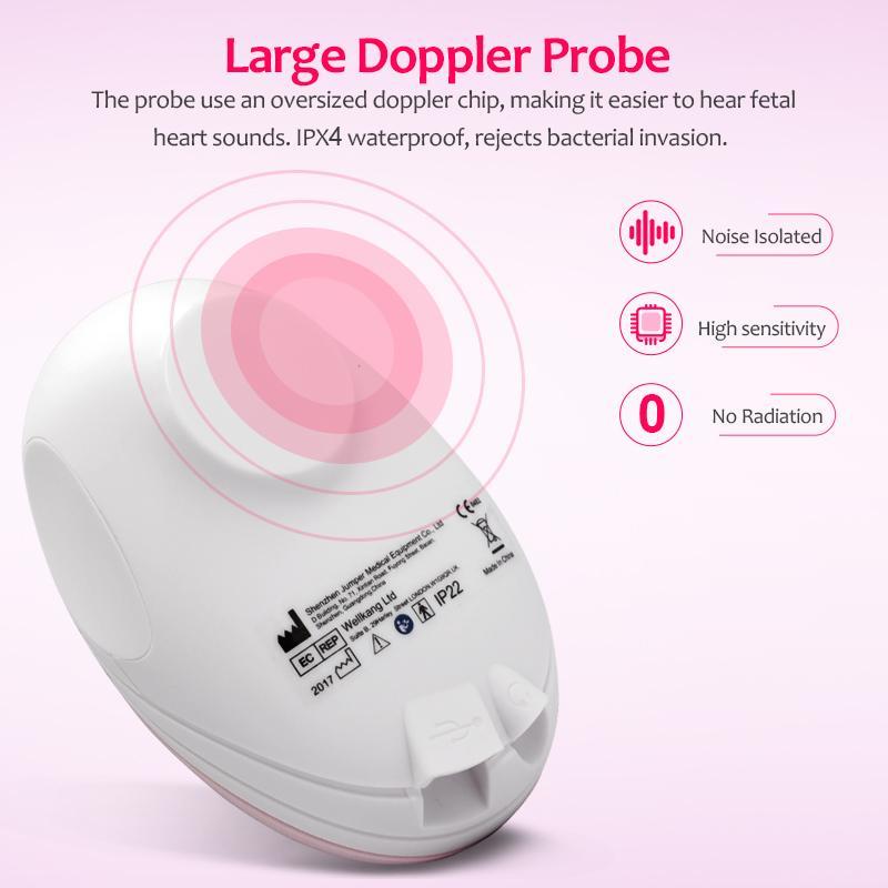 Ultrasound Baby Heartbeat Doppler Fetal Doppler JUMPER MedicalEquipment Official Store