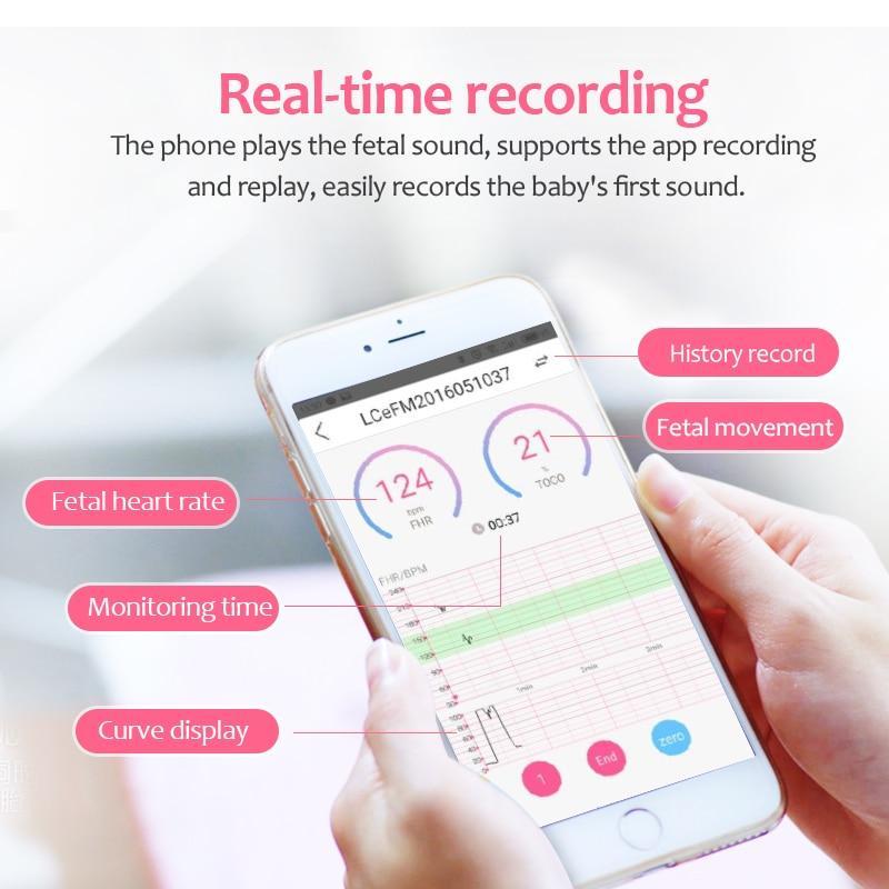 Ultrasound Baby Heartbeat Doppler Fetal Doppler JUMPER MedicalEquipment Official Store