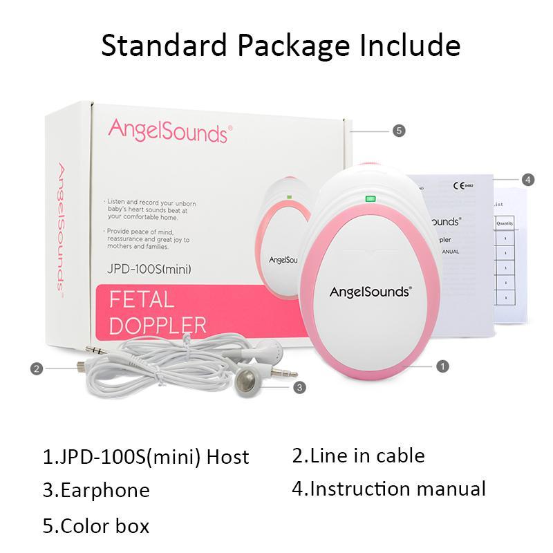 Ultrasound Baby Heartbeat Doppler Fetal Doppler JUMPER MedicalEquipment Official Store