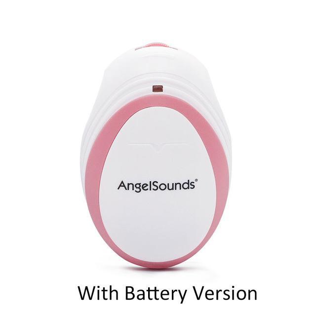 Ultrasound Baby Heartbeat Doppler Fetal Doppler JUMPER MedicalEquipment Official Store Pink With Battery