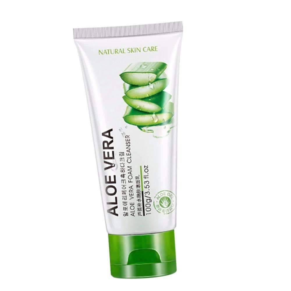 Unisex Aloe Vera Gel Anti Wrinkle Face Wash Cream Skin Cleanser Cleansers VV Beautiful Girl Store